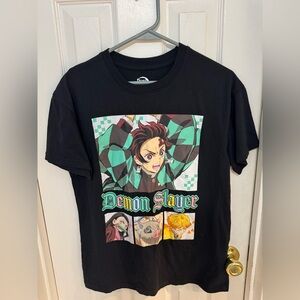 Demon Slayer Black Graphic Tee